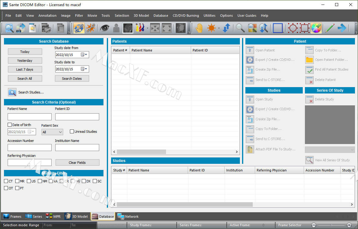 Sante DICOM Editor 8.2.5 for apple instal free