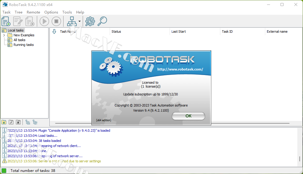 RoboTask 9.8.0.1132 free instals