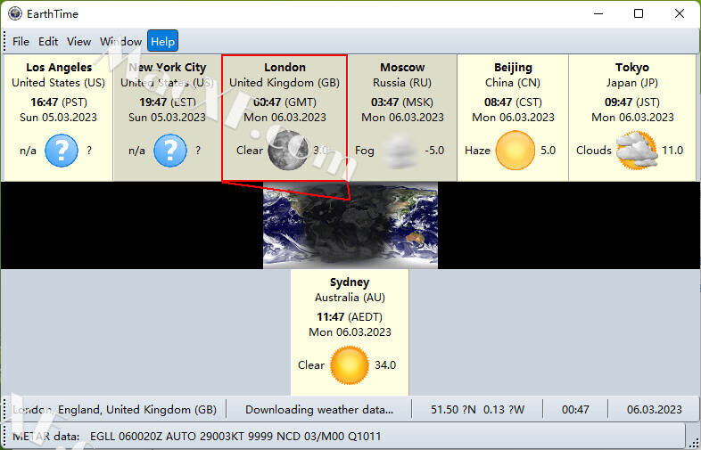 EarthTime 6.24.5 instal the new version for android