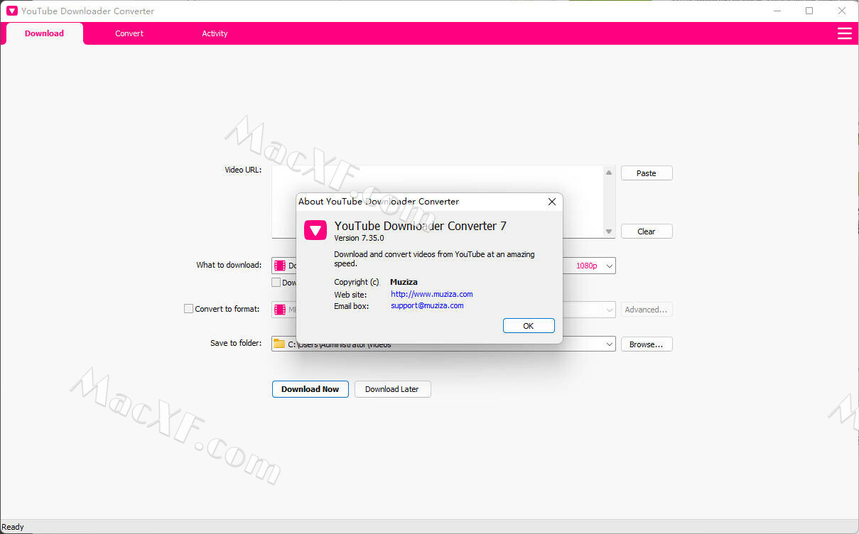 Muziza YouTube Downloader Converter 8.2.8 download the new version for windows