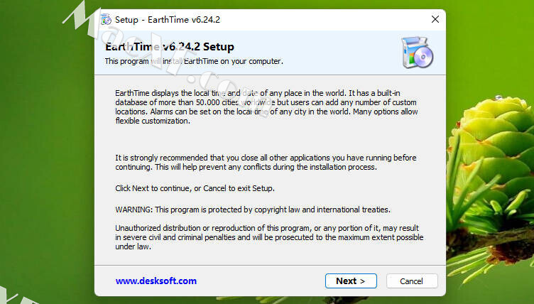 for mac instal EarthTime 6.24.5